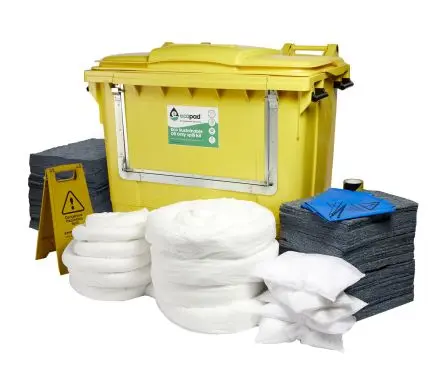 Produktfoto 1 von Ecospill Ltd Bindemittel-Kit, Aufnahme bis 600 L, Einsatz in Öl