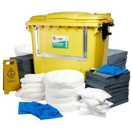 Produktfoto 1 von Ecospill Ltd Bindemittel-Kit, Aufnahme bis 1000 L, Einsatz in Öl