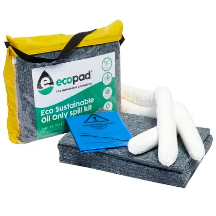 Produktfoto 1 von Ecospill Ltd Bindemittel-Kit, Aufnahme bis 30 L, Einsatz in Öl