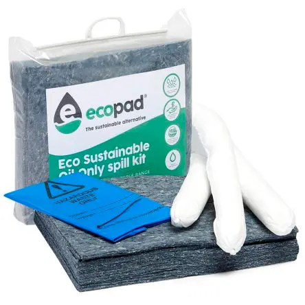 Produktfoto 1 von Ecospill Ltd Bindemittel-Kit, Aufnahme bis 30 L, Einsatz in Öl