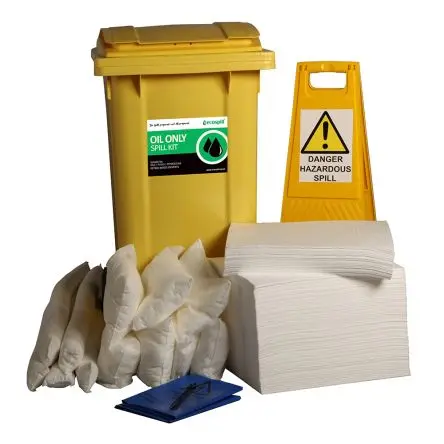 Produktfoto 1 von Ecospill Ltd Bindemittel-Kit, Aufnahme bis 240 L, Einsatz in Öl