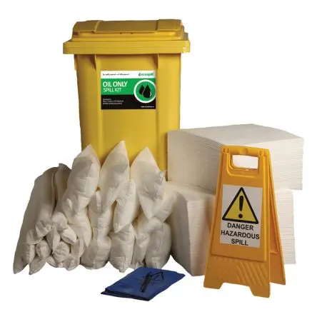 Produktfoto 1 von Ecospill Ltd Bindemittel-Kit, Aufnahme bis 360 L, Einsatz in Öl