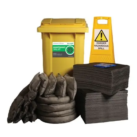 Produktfoto 1 von Ecospill Ltd Bindemittel-Kit, Aufnahme bis 360 L, Einsatz in Leckagenbeseitigung