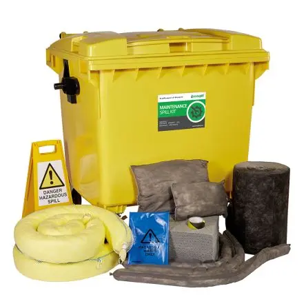 Produktfoto 1 von Ecospill Ltd Bindemittel-Kit, Aufnahme bis 1000 L, Einsatz in Leckagenbeseitigung