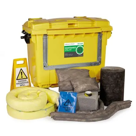 Produktfoto 1 von Ecospill Ltd Bindemittel-Kit, Aufnahme bis 1000 L, Einsatz in Leckagenbeseitigung