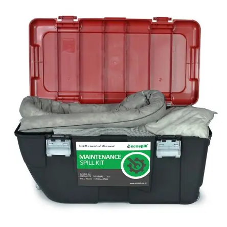 Produktfoto 1 von Ecospill Ltd Bindemittel-Kit, Aufnahme bis 60 L, Einsatz in Wartung
