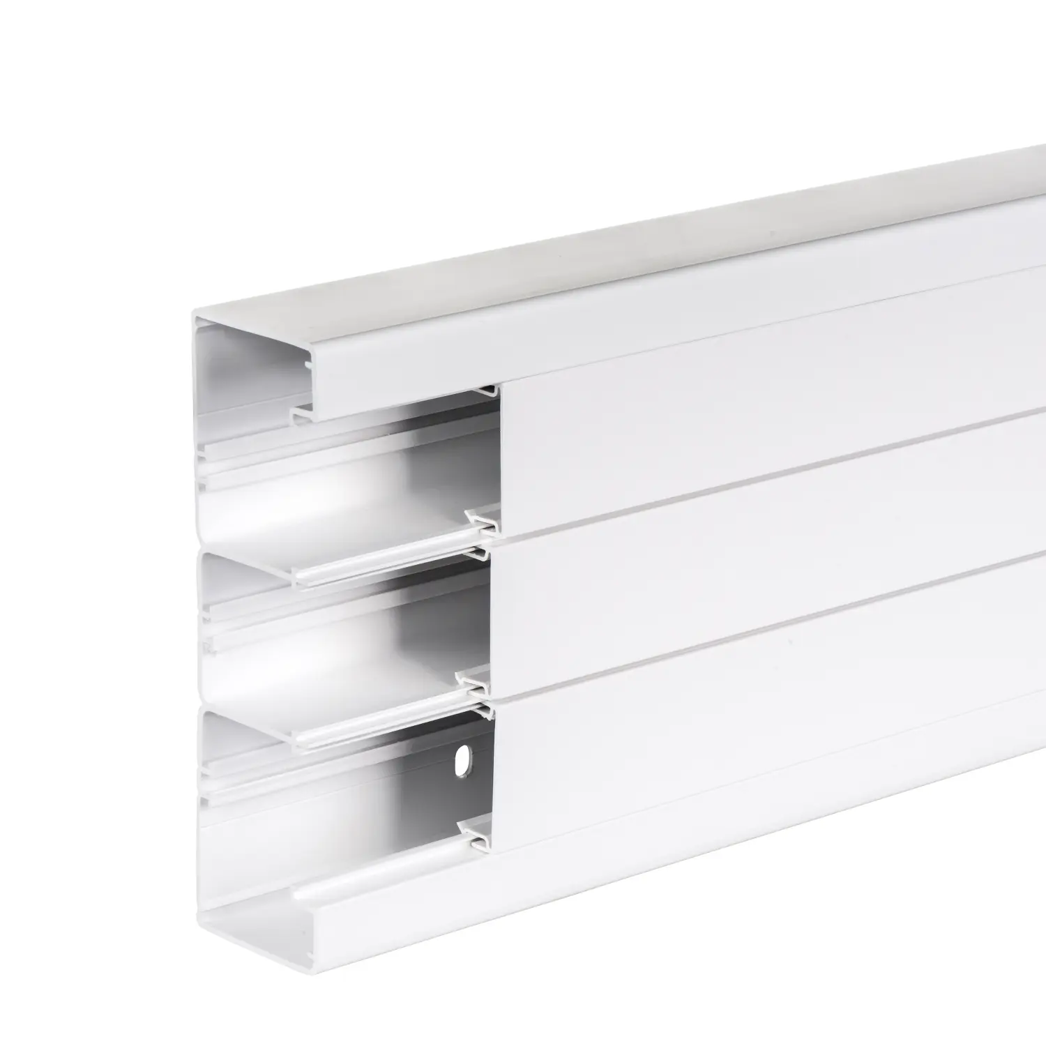 Produktfoto 1 von Schneider Electric OptiLine 45 Weiß, 55 mm x 185 mm Polyvinylchlorid, Länge 2 m