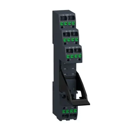 Produktfoto 1 von Schneider Electric Relaissockel zur Verwendung mit Relais Harmony Relay RXM, 2 -Kontakt, DIN-Hutschiene, 250V