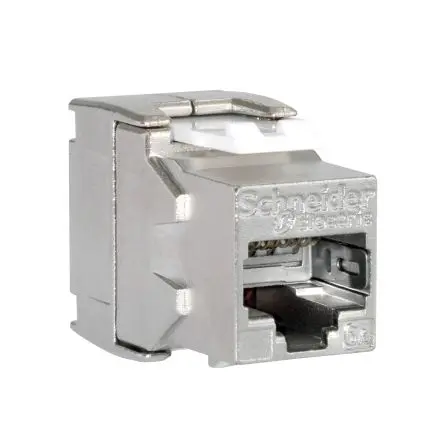 Produktfoto 1 von Schneider Electric Infraplus-MP Buchse RJ45-Steckverbinder, 1-Port 1-polig Abgeschirmt Kabel Rechteckig
