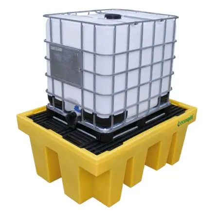 Produktfoto 1 von Ecospill Ltd Auffang-Equipment aus Polyethylen Chemie, Einzelne IBC-Auffangwanne 1100 L