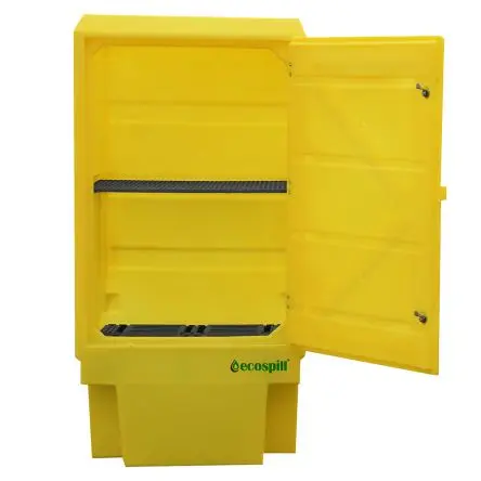 Produktfoto 1 von Ecospill Ltd Schrank Typ Schrank mit Ablage Freistehend 1 Tür/en 1 Regal/e 0 Schublade/n 1840 mm 720mm Abschließbar 920