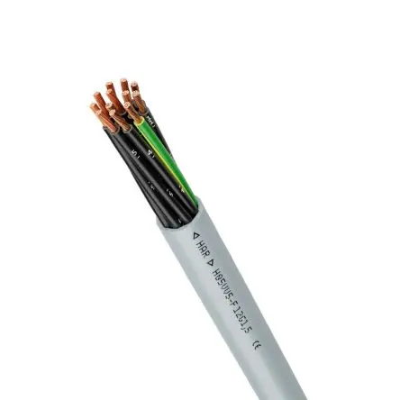 Produktfoto 1 von Lapp OLFLEX Steuerkabel, 5-adrig Grau Geschirmt, 100 m, Polyvinylchlorid