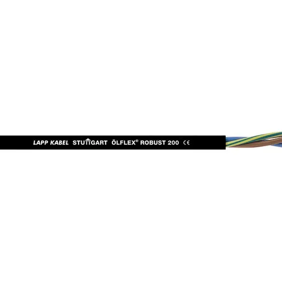 Lapp OLFLEX Steuerkabel, 3-adrig x 1.5 mm² Geschirmt Schwarz, 100 m, Polyvinylchlorid