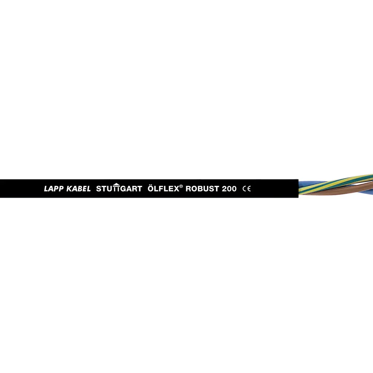 Lapp OLFLEX Steuerkabel, 3-adrig x 2.5 mm² Geschirmt Schwarz, 50 m, Polyvinylchlorid