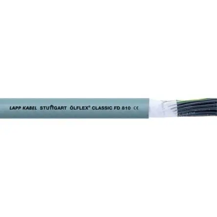 Produktfoto 1 von Lapp OLFLEX Netzkabel, 25-adrig 20 Geschirmt Grau, 100 m, Polyvinylchlorid