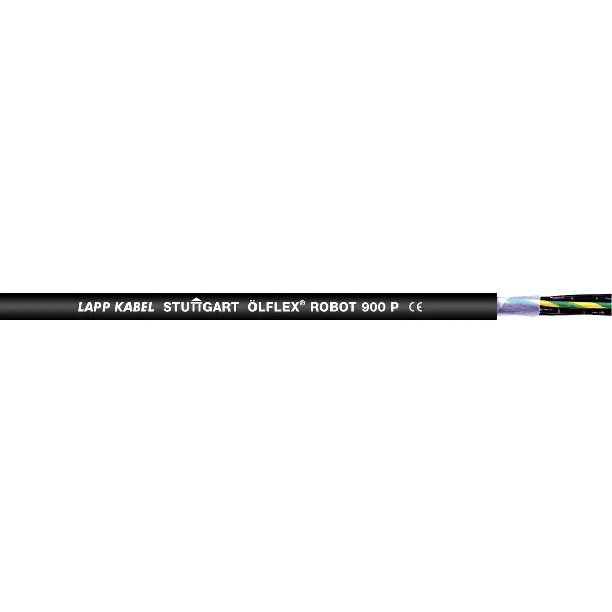 Produktfoto 1 von Lapp OLFLEX Netzkabel, 18-adrig x 1 mm² 18 Geschirmt Schwarz, 100 m, Polyurethan