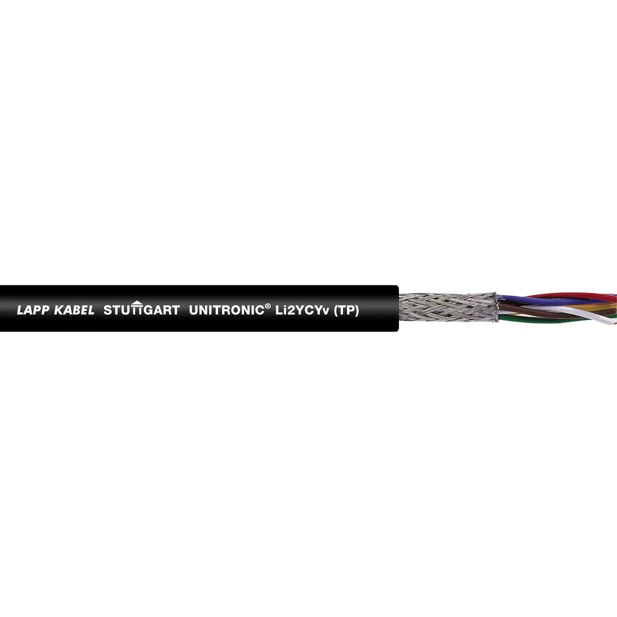 Produktfoto 1 von Lapp LiYCY Datenkabel, 7-adrig 0.22 mm² Litze, 100 m Schwarz Ungeschirmt, Polyvinylchlorid