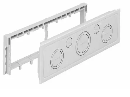 Produktfoto 1 von Günther Spelsberg Flansch, für Kleine Verteilerplatten IP65 AK3 266.2 mm 79.9mm