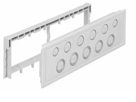 Produktfoto 1 von Günther Spelsberg Flansch, für Kleine Verteilerplatten IP65 AK3 266.2 mm 79.9mm