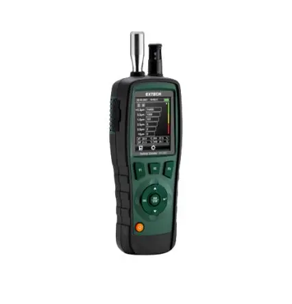 Produktfoto 1 von Extech VPC260 Datenloggerfunktion 2,8 Zoll TFT-LCD Luftqualitätsmessgerät 50 °C, bis 50 °C, 9 V DC-betrieben / 100 %RH