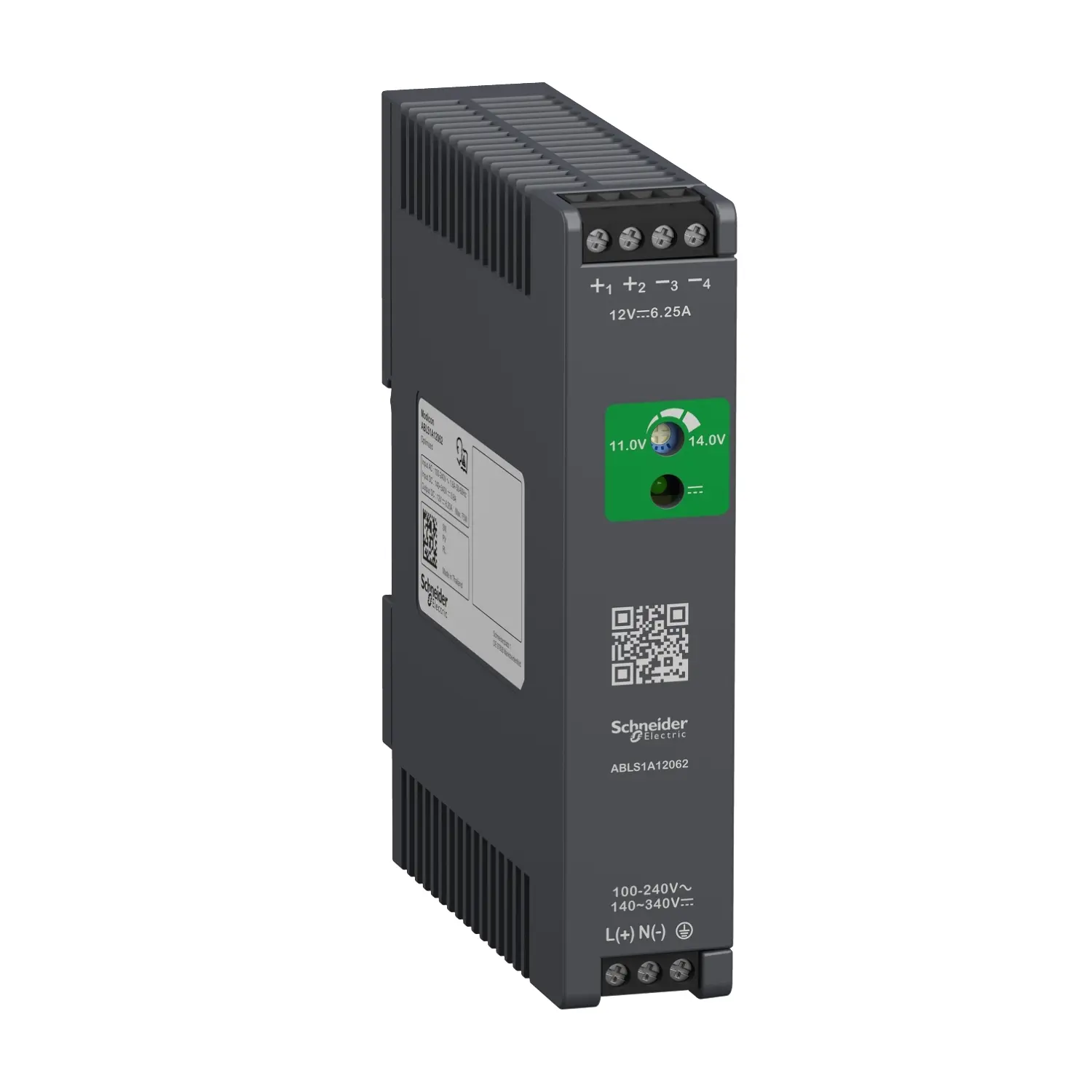 Produktfoto 1 von Schneider Electric Netzteil, 12V dc / 6.25A 75W 100 → 240V ac