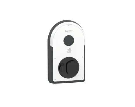 Produktfoto 1 von Schneider Electric 3P + N-Phasen EV-Ladestation 22kW, 380 → 415V / 32A, 158mm x 317mm x 529mm