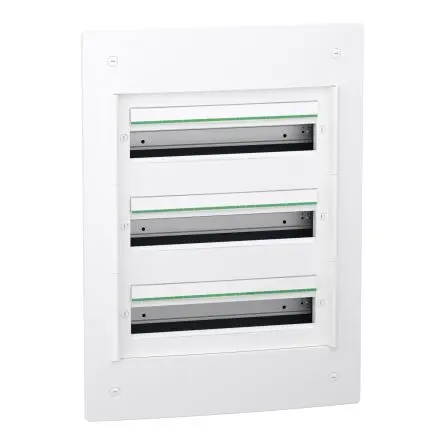 Produktfoto 1 von Schneider Electric PrismaSeT XS Steuerstation-Gehäuse, 3, Weiß, Kunststoff, IP40, IP30