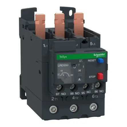 Produktfoto 1 von Schneider Electric TeSys Thermisches Überlastrelais 1 Schließer/1 Öffner / 5A 1 Schließer/1 Öffner x 55mm