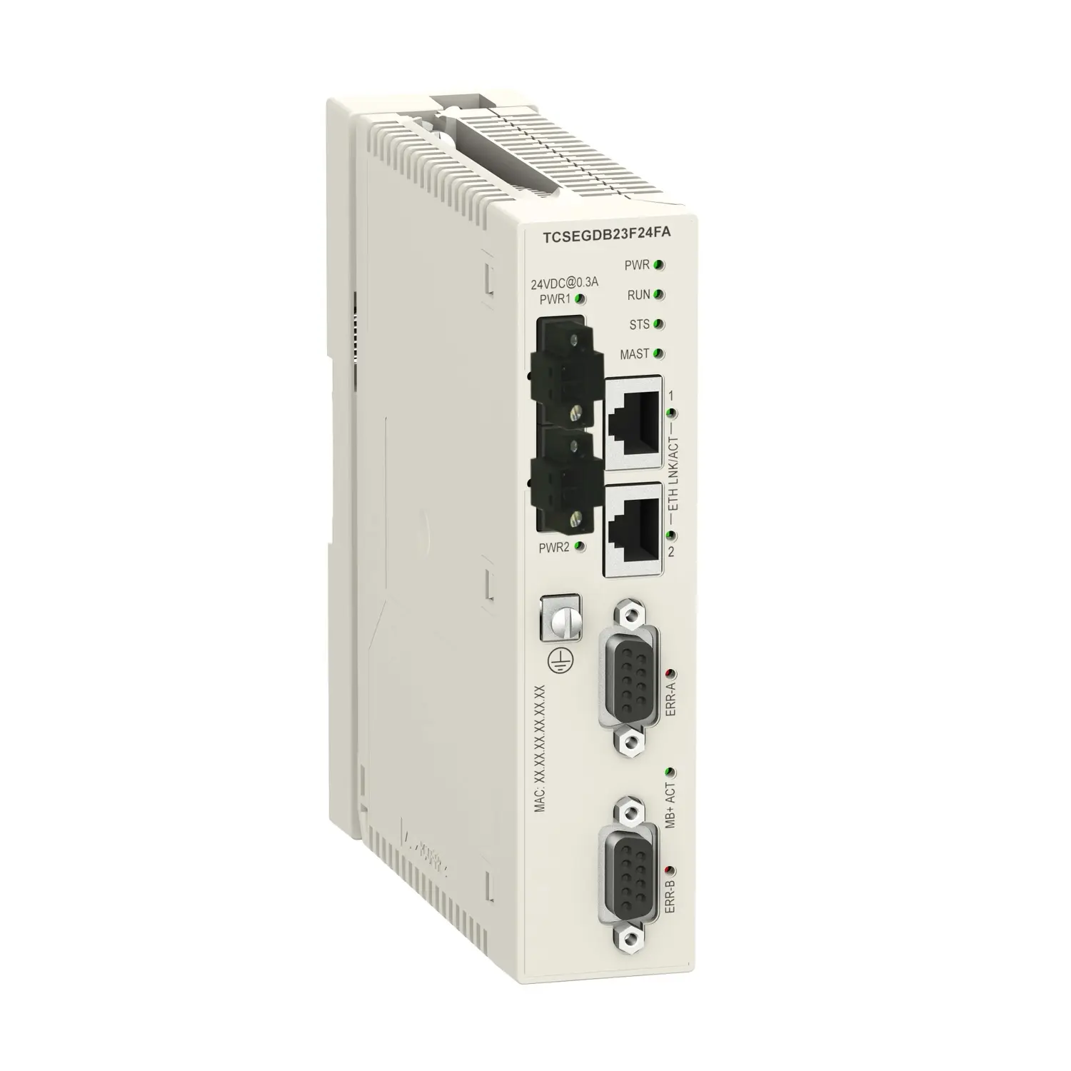 Produktfoto 1 von Schneider Electric Modicon X80 Modbus-Kommunikationsmodul für Modicon M340 und Modicon M580 Ethernet Eingang Modbus