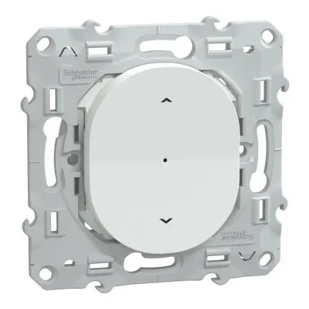Produktfoto 1 von Schneider Electric Wiser Dimmer, 0.4 W 250V ac 4A 2-polig H. 71 mm B. 71mm T. 41 mm