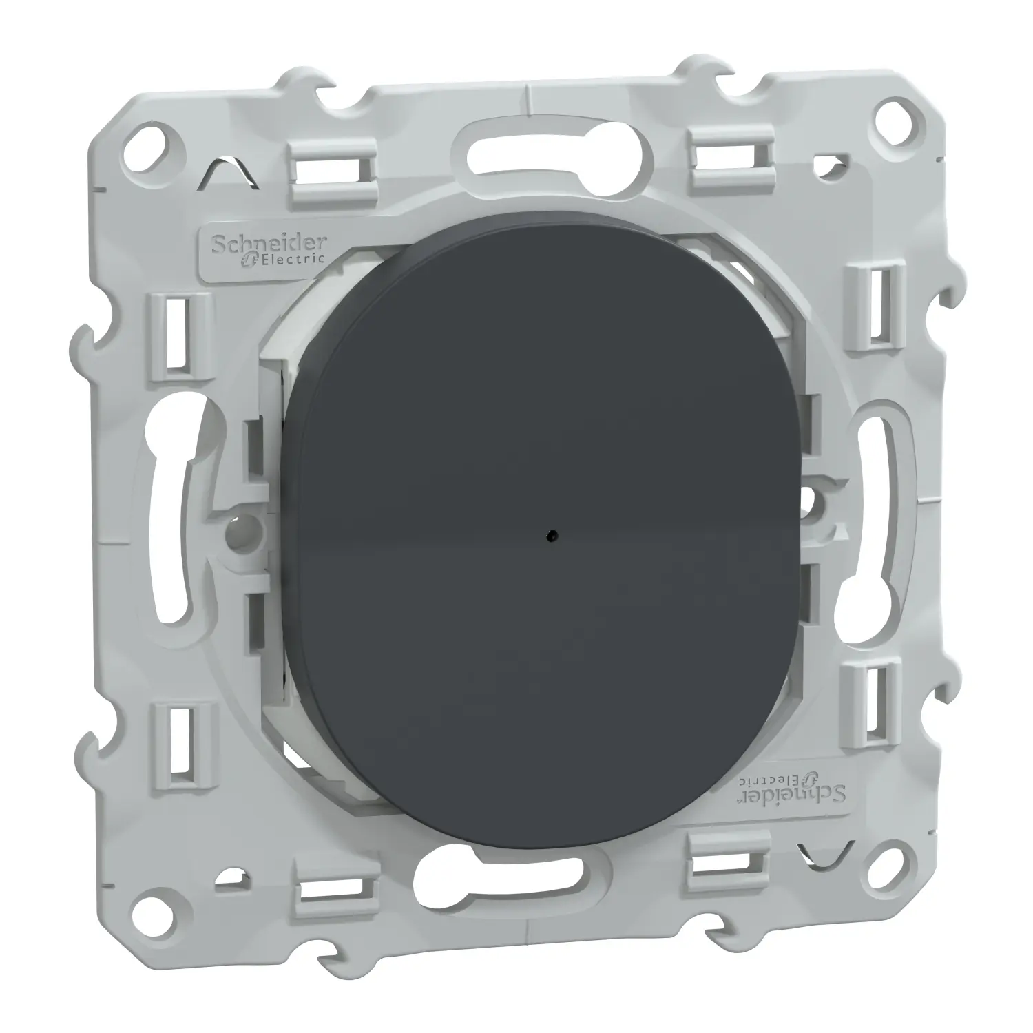 Produktfoto 1 von Schneider Electric S340 Dimmer, 2200 W 230 V ac 10 A H. 71 mm B. 71 mm T. 41 mm