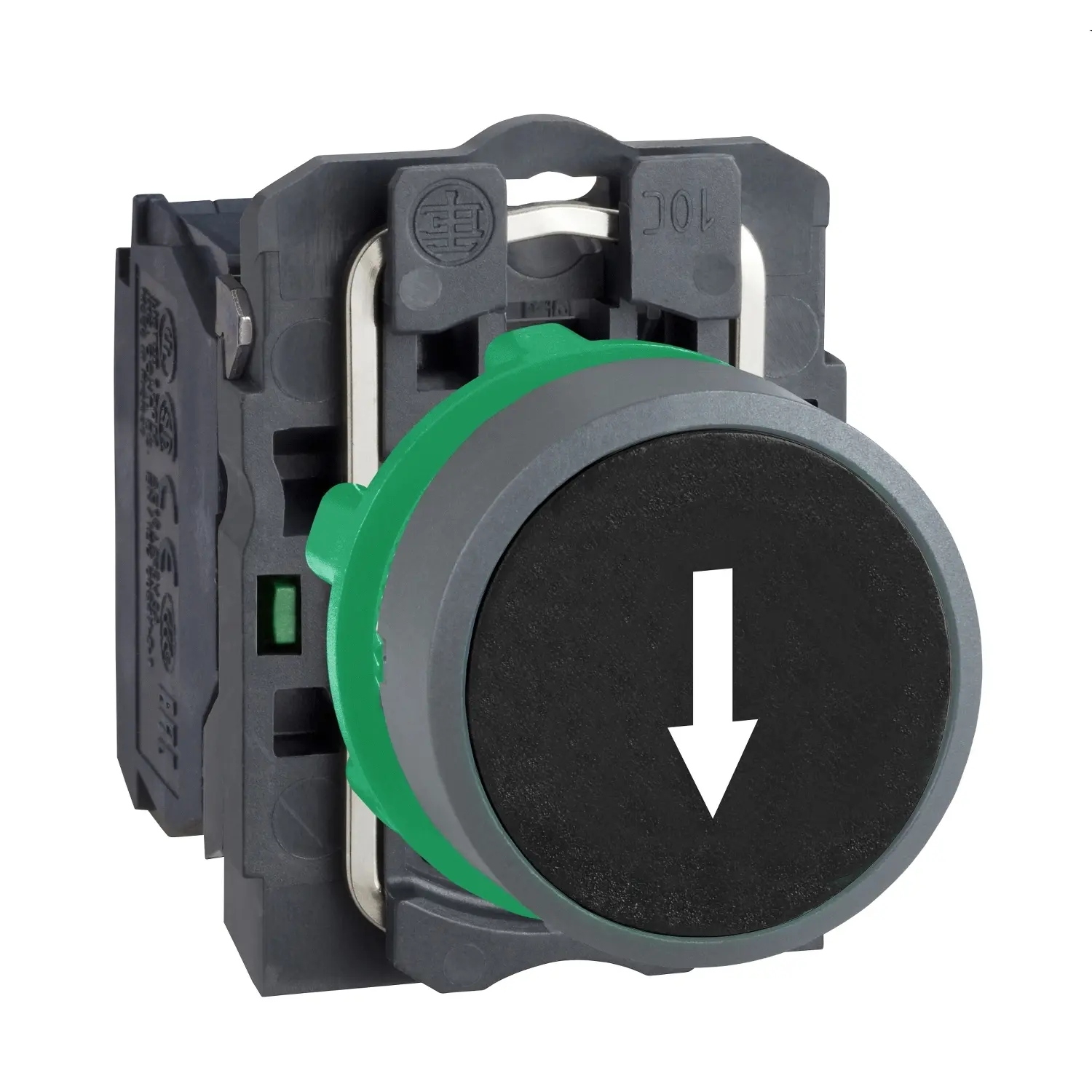 Produktfoto 1 von Schneider Electric XB5 Druckschalter Federrückstellung Panel Ø 22 mm, 1 Schließer / 3 A 600 V dc 240 V ac, IP66, IP40