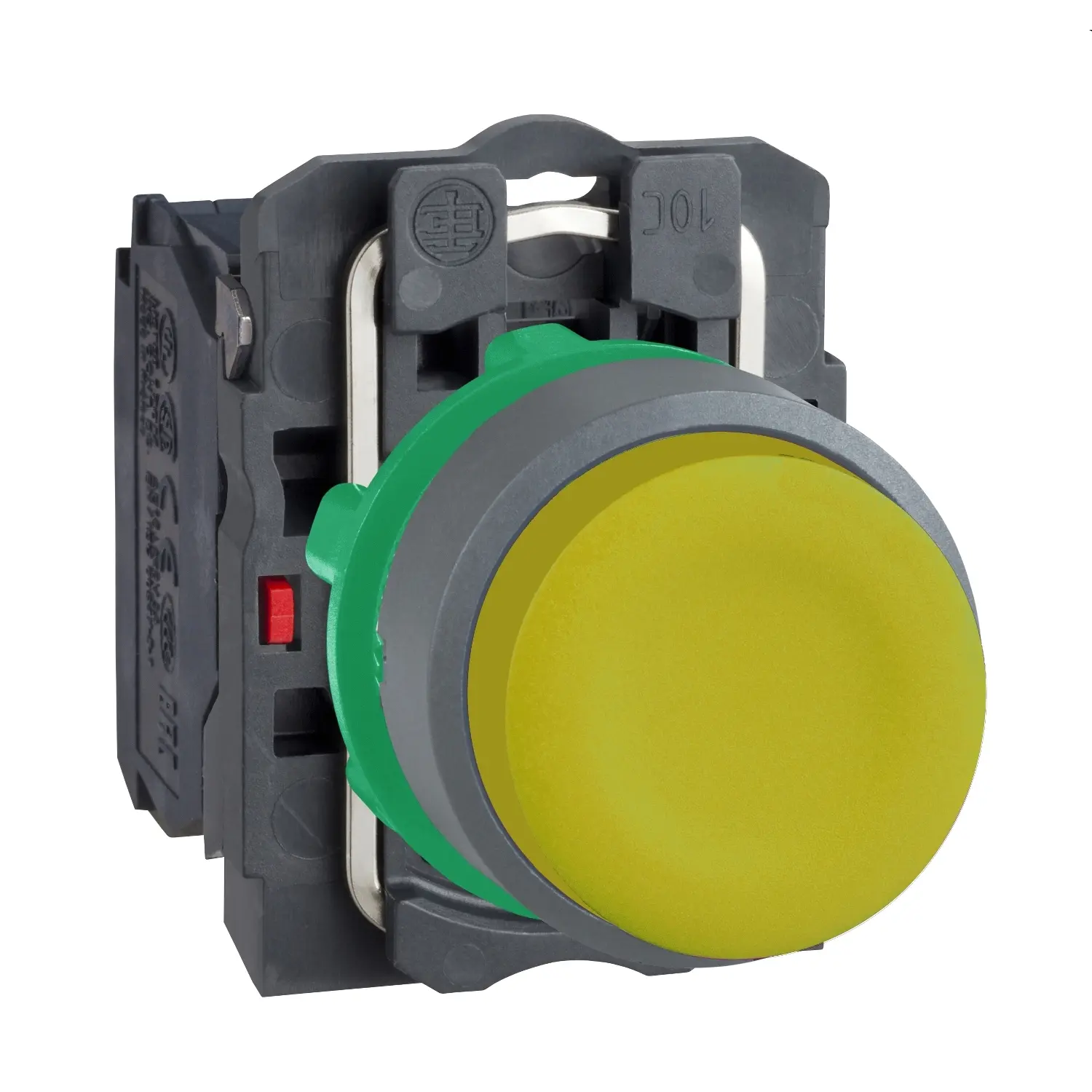 Schneider Electric XB5 Druckschalter Federrückstellung Panel Ø 22.5 mm, 1 Schließer / 3 A 600 V dc 240 V ac, IP66, IP40