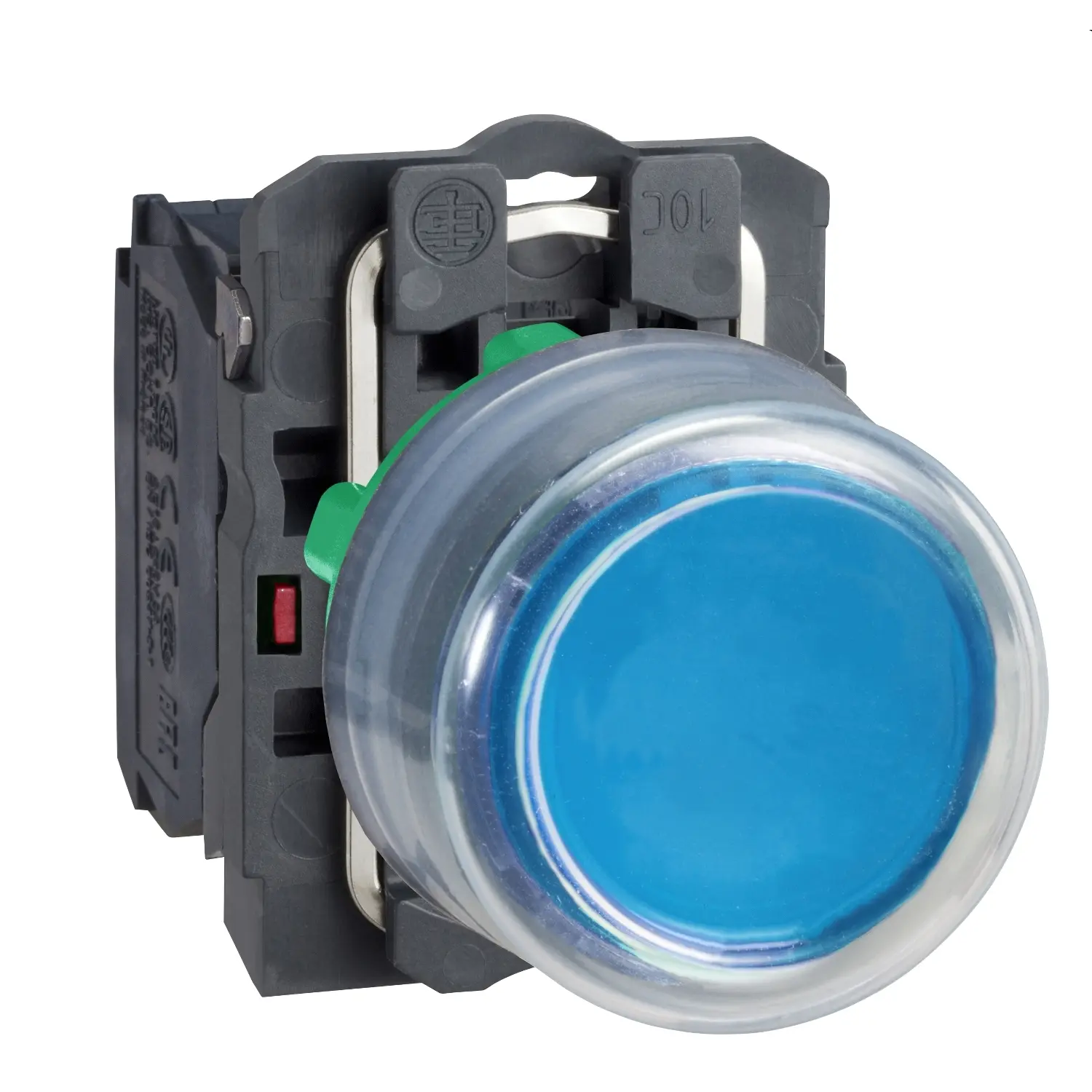 Produktfoto 1 von Schneider Electric XB5 Druckschalter Federrückstellung Panel Ø 22 mm, 1 Schließer / 3 A 600 V dc 240 V ac, IP66, IP40