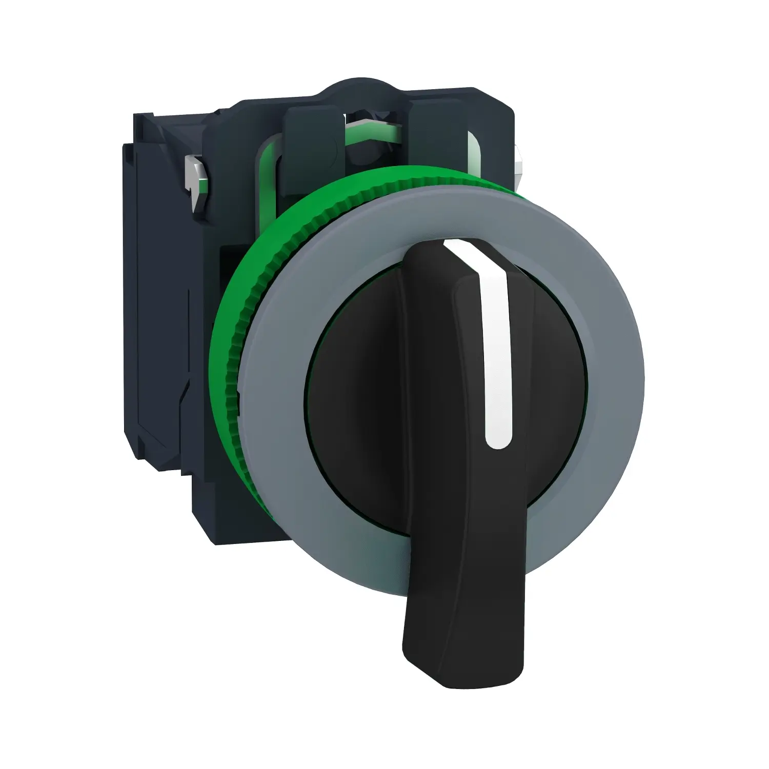 Produktfoto 1 von Schneider Electric Harmony XB5 Wahlschalter 2-Stufen IP40, IP66, 1 Schließer Wurfwinkel 90 °