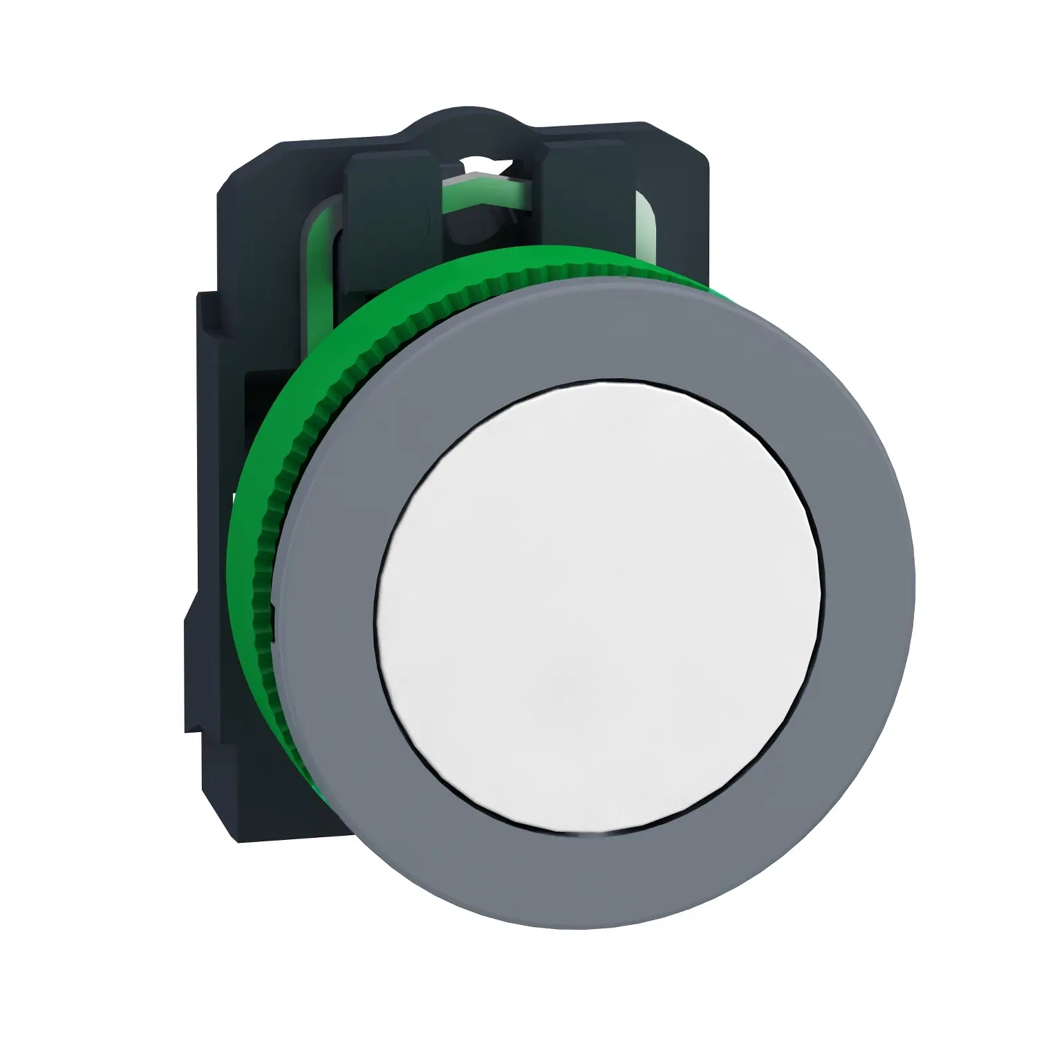 Produktfoto 1 von Schneider Electric XB5 Druckschalter Federrückstellung Panel Ø 30.5 mm, 1 Schließer / 3 A 600 V dc 240 V ac, IP40, IP66