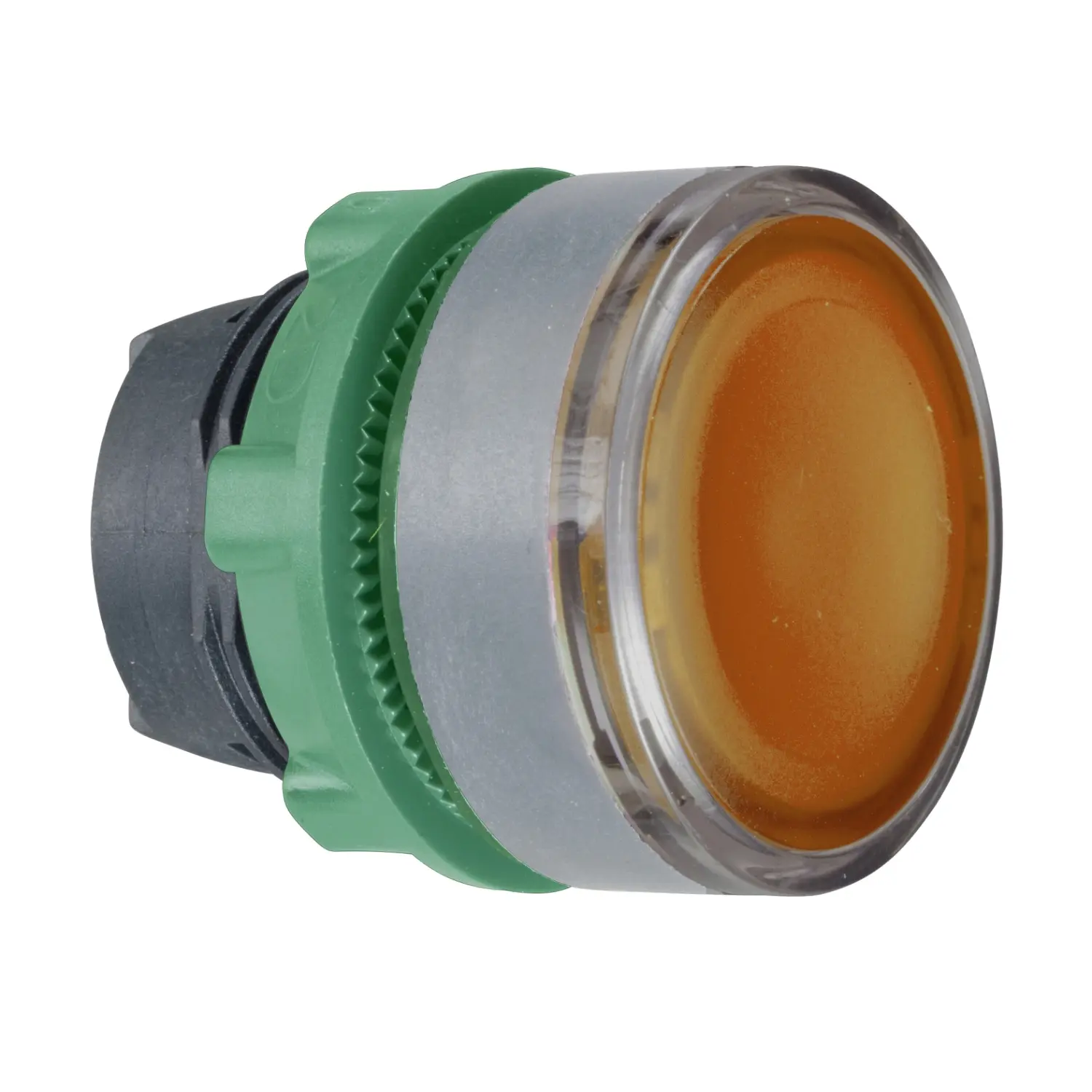 Produktfoto 1 von Schneider Electric Harmony XB5 Drucktastenkopf Ø 22 mm, Rot Drücken Drücken Bündig, beleuchtet Rund Kunststoff, IP66
