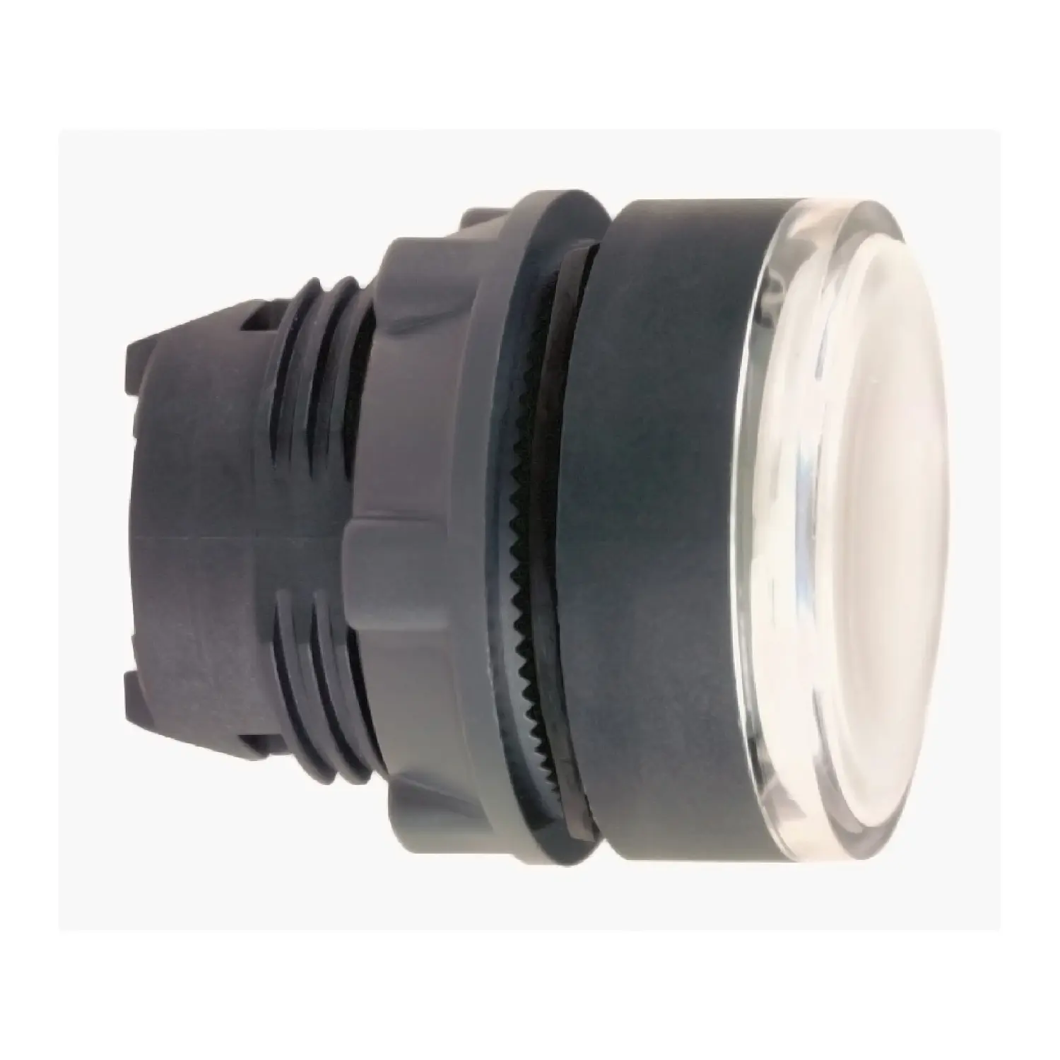 Produktfoto 1 von Schneider Electric Harmony XB5 Drucktastenkopf Ø 22 mm, Weiß Beleuchtet Rund Kunststoff