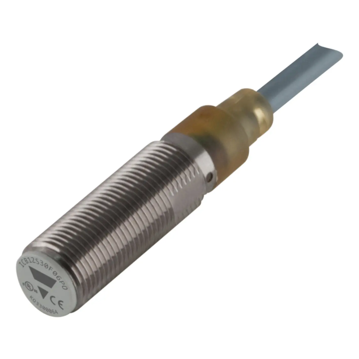 Produktfoto 1 von Carlo Gavazzi ICB12 M12 Näherungssensor Induktiv, Gewinderohr 6 mm PNP 10 → 36 V dc / 200 mA NO, IP67