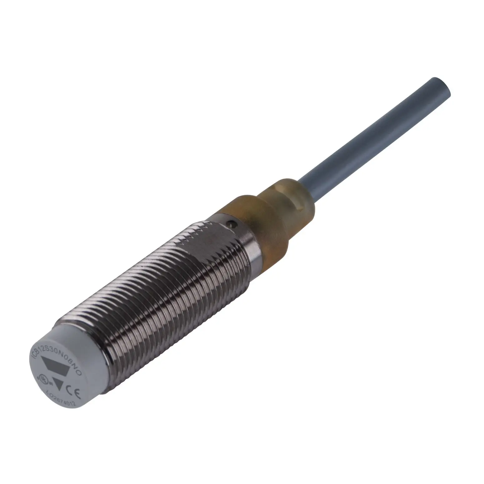 Carlo Gavazzi ICB12 M12 Näherungssensor Induktiv, Gewinderohr 4 mm NPN 10 → 36 V dc / 200 mA NO, IP67