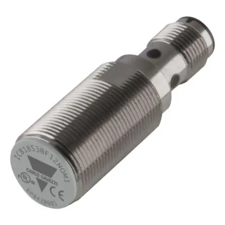 Produktfoto 1 von Carlo Gavazzi ICB18 M18 Induktiver Näherungssensor, Gewinderohr PnP / 200mA 12 mm, IP67 36 V dc