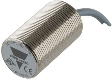 Produktfoto 1 von Carlo Gavazzi ICB30 M30 Induktiver Näherungssensor, Gewinderohr NPN / 200mA 22 mm, IP67 36 V dc