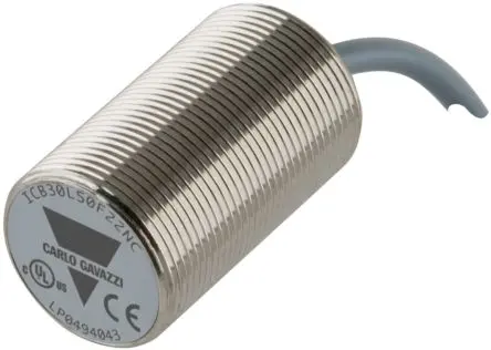 Produktfoto 1 von Carlo Gavazzi ICB30 M30 Induktiver Näherungssensor, Gewinderohr PnP / 200mA 22 mm, IP67 36 V dc