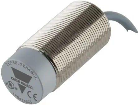 Produktfoto 1 von Carlo Gavazzi ICB30 M30 Induktiver Näherungssensor, Gewinderohr NPN / 200mA 22 mm, IP67 36 V dc