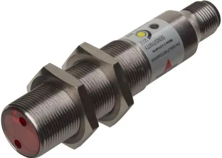 Produktfoto 1 von Carlo Gavazzi Zylinderförmig Optischer Sensor, Diffus-reflektierend, 2-adrig Ausgang, Stecker