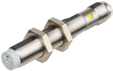 Produktfoto 1 von Carlo Gavazzi ICS12 M12 Induktiver Näherungssensor, Gewinderohr PnP / 200mA 8 mm, IP68, IP69K, IP67 60 V dc