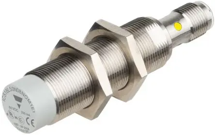 Produktfoto 1 von Carlo Gavazzi ICS18 M18 Induktiver Näherungssensor, Gewinderohr NPN / 200mA 14 mm, IP67, IP68, IP69K 60 V dc