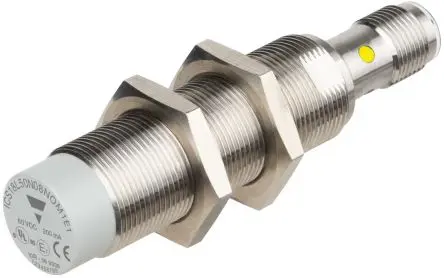Produktfoto 1 von Carlo Gavazzi ICS18 M18 Induktiver Näherungssensor, Gewinderohr PnP / 200mA 14 mm, IP67, IP68, IP69K 60 V dc