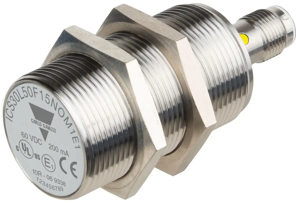 Carlo Gavazzi ICS30 M30 Näherungssensor Induktiv, Gewinderohr 15 mm NPN 8 → 60 V dc / 200 mA NO, IP67, IP68,