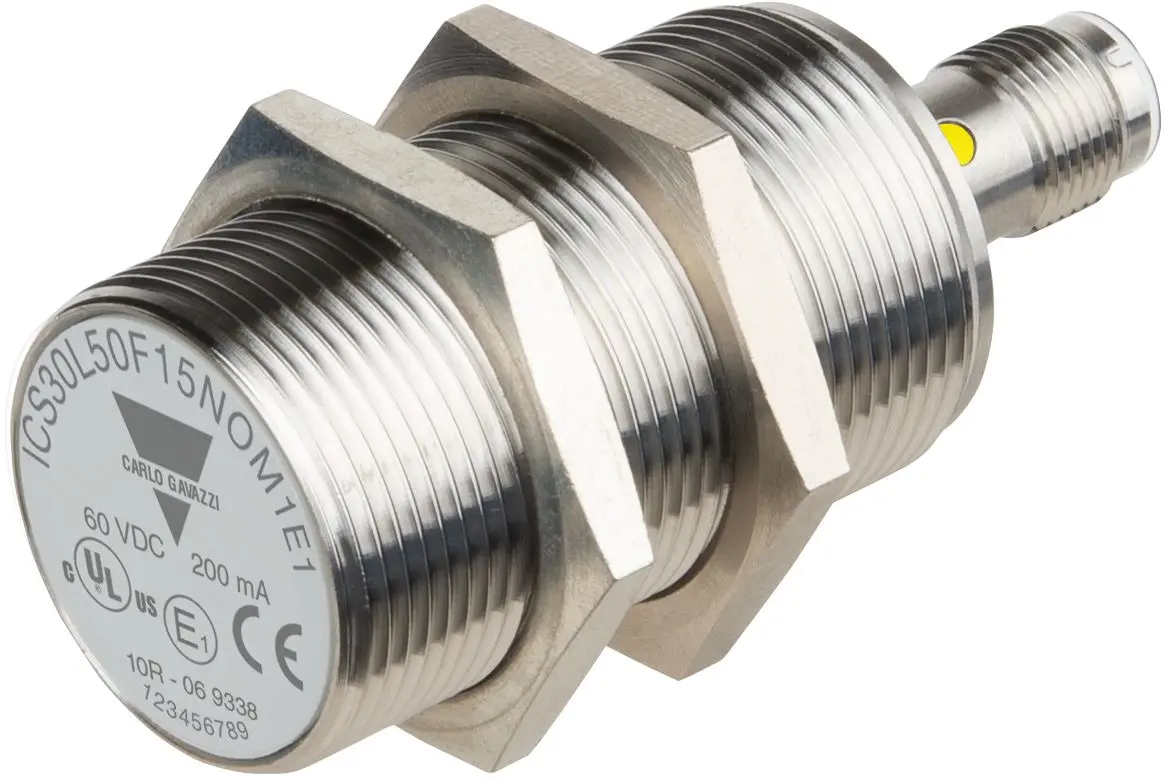 Carlo Gavazzi ICS30 M30 Näherungssensor Induktiv, Gewinderohr 15 mm PNP 8 → 60 V dc / 200 mA NC, IP67, IP68,